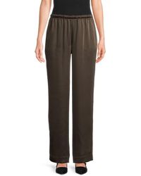 Vince - Satin Pull-on Pants - Lyst