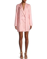 fleur du mal sequin blazer dress