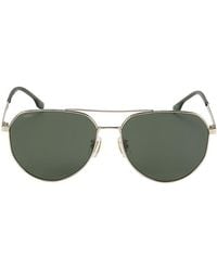 BOSS - 61Mm Aviator Sunglasses - Lyst
