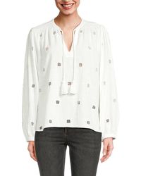 Ba&sh - Ravel Linen Blend Top - Lyst