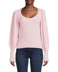 Design History Volume Sleeve Sweater in 