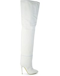 yeezy tubular thigh high boots