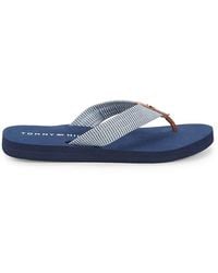 Tommy Hilfiger Sandals and flip-flops for Women | Online Sale up to 59% off  | Lyst