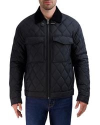 Cole Haan - Diamond Quilted Jacket - Lyst