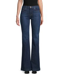 7 For All Mankind Dojo Flare Jeans - Blue