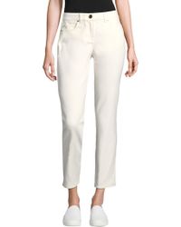 Max Mara Ulrico High-rise Cropped Jeans - White