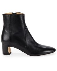 Bruno Magli - Valeria Leather Ankle Boots - Lyst