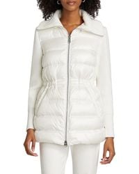 Mercer Collective - Mac Mixed-Media Down Coat - Lyst