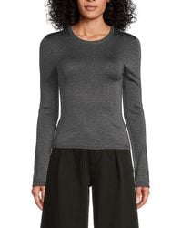 Third Form - Glitter Fitted Top - Lyst