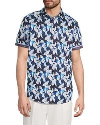 Robert Graham - Alfaro Printed Cotton Button-Front Shirt - Lyst