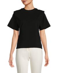 Isabel Marant - Zelitos Pleated Short Sleeve T Shirt - Lyst