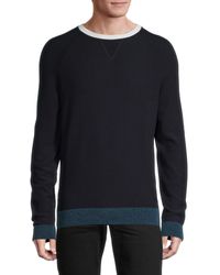 hugo boss white jumper mens