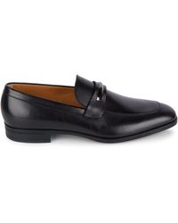 hugo boss portland solid bit loafer