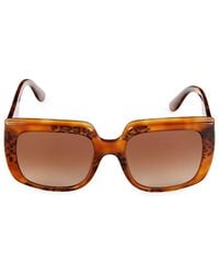 Dolce & Gabbana - 54mm Rectangle Sunglasses - Lyst
