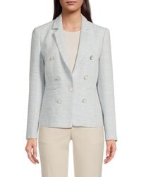 ecru - Textured Blazer - Lyst