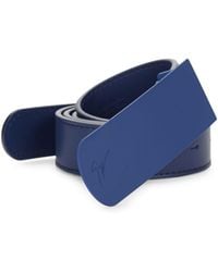 blue giuseppe belt