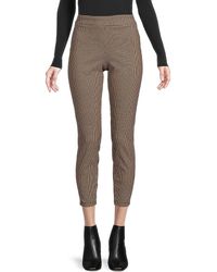 Womens Clothing Trousers Slacks and Chinos Capri and cropped trousers Save 14% Nanette Lepore Synthetic Nanette Lepore Pull-on Pant in Brown 