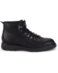 Vince Camuto Damaso Leather Boots - Black