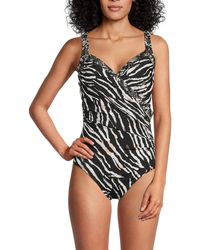 Miraclesuit - Tigre Sombre Sanibel One-Piece Swimsuit - Lyst