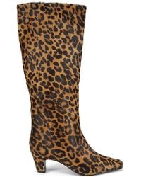 SCHUTZ SHOES - Dellia 55Mm Print Leather Knee-High Boots - Lyst