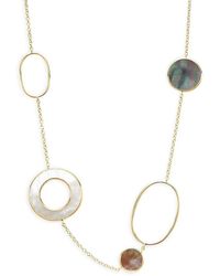 Ippolita 18k Yellow Gold & Mother Of Pearl Necklace - Natural