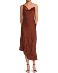 A.L.C. - A. L.C. Pixie Asymmetric Midi-Dress - Lyst