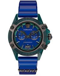 Versace - Icon Active 44mm Polycarbonate Bracelet Chronograph Watch - Lyst