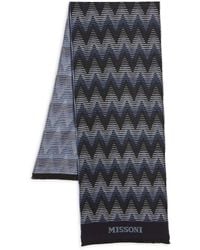Missoni - Zigzag Wool-Blend Scarf - Lyst