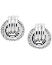8 Other Reasons - 1989 Rhodium Plated Drop Earrings - Lyst
