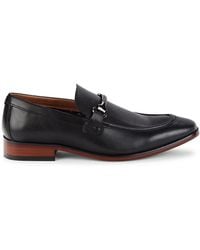 Tommy Hilfiger - Faux Leather Slip On Shoes - Lyst