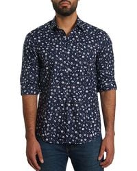 Jared Lang - 'Floral Pima Cotton Shirt - Lyst