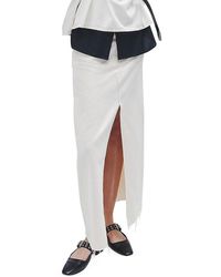 Rag & Bone - Avery Denim Maxi Skirt - Lyst