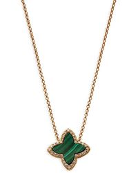 Effy - 14K, Malachite & Diamond Pendant Necklace - Lyst