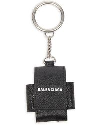 Balenciaga Cash Leather Airpod Pro Case - Black