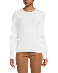 Nanette Lepore - Long Sleeve Sweater - Lyst