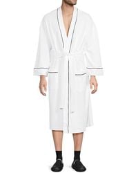 Saks Fifth Avenue - Waffle Knit Bath Robe - Lyst