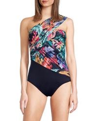 Magicsuit - Belize Goddess One-Shoulder One-Piece Swimsuit - Lyst