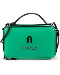 Furla - Logo Camera Crossbody Bag - Lyst