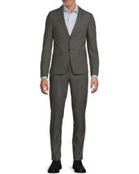 DKNY - Pindot One-Button Slim-Fit Suit - Lyst