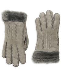 UGG - Shearling Sheepskin Gloves - Lyst