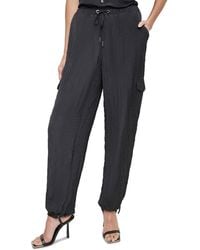 DKNY - Crinkled Jogger Pants - Lyst