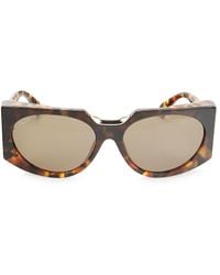 Max Mara - 59Mm Oval Sunglasses - Lyst