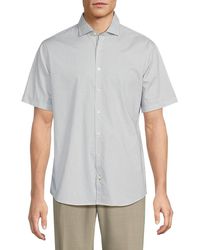 Brax - Hardy Short Sleeve Stretch Cotton Shirt - Lyst