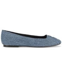 DKNY - Darianne Logo Ballet Flats - Lyst