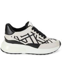 Karl Lagerfeld - Dallas Two Tone Chunky Sneakers - Lyst