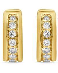 Saks Fifth Avenue - 14k Yellow Gold & 0.3 Tcw Lab Grown Diamond Cuff Earring - Lyst