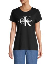 Calvin Klein T-shirts for Women - Up to 62% off at Lyst.com