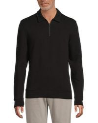 Vince - French Terry Zip Up Pullover - Lyst