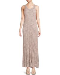 Ted Baker - Easy Fit Ribbed Maxi Dress - Lyst