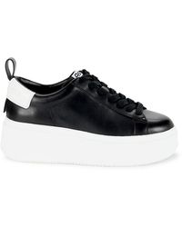 Ash - As Move Leather Platform Sneakers - Lyst